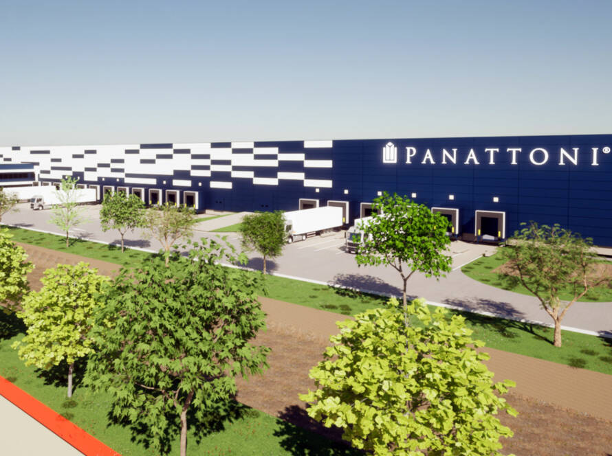 PLATEFORME LOGISTIQUE POUR PANATTONI À SAINT-LÉGER-PRÈS-TROYES