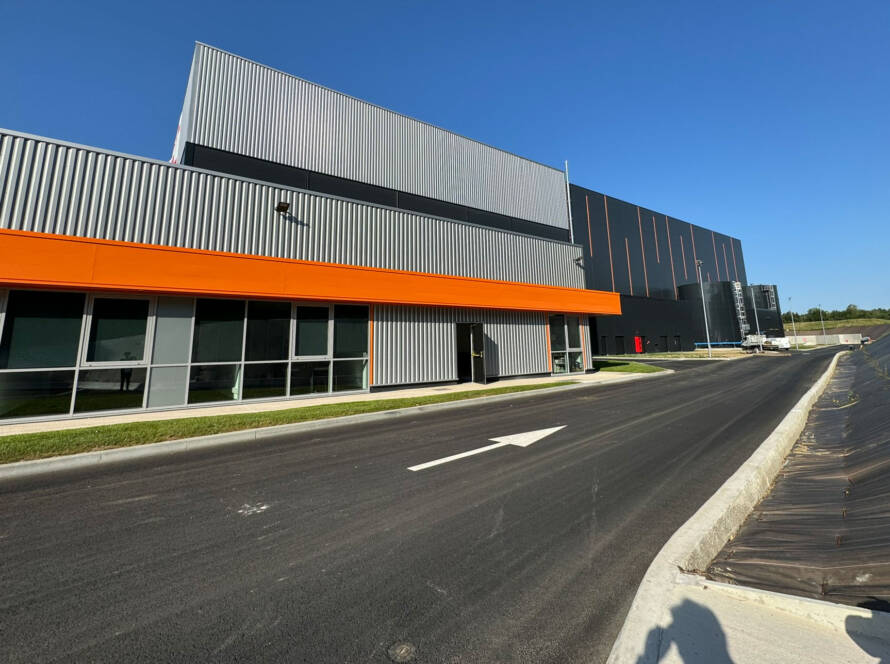 plateforme logistique BREEAM